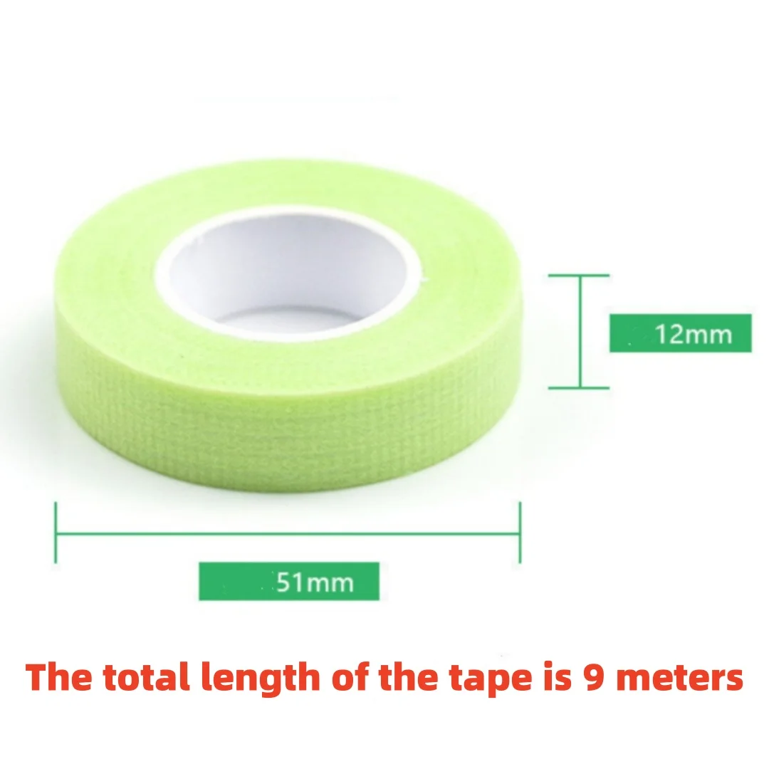 101-شريط عزل الرموش مطلي، قماش غير منسوج مطرز، شريط لاصق منفصل من أعلى وأسفل #6