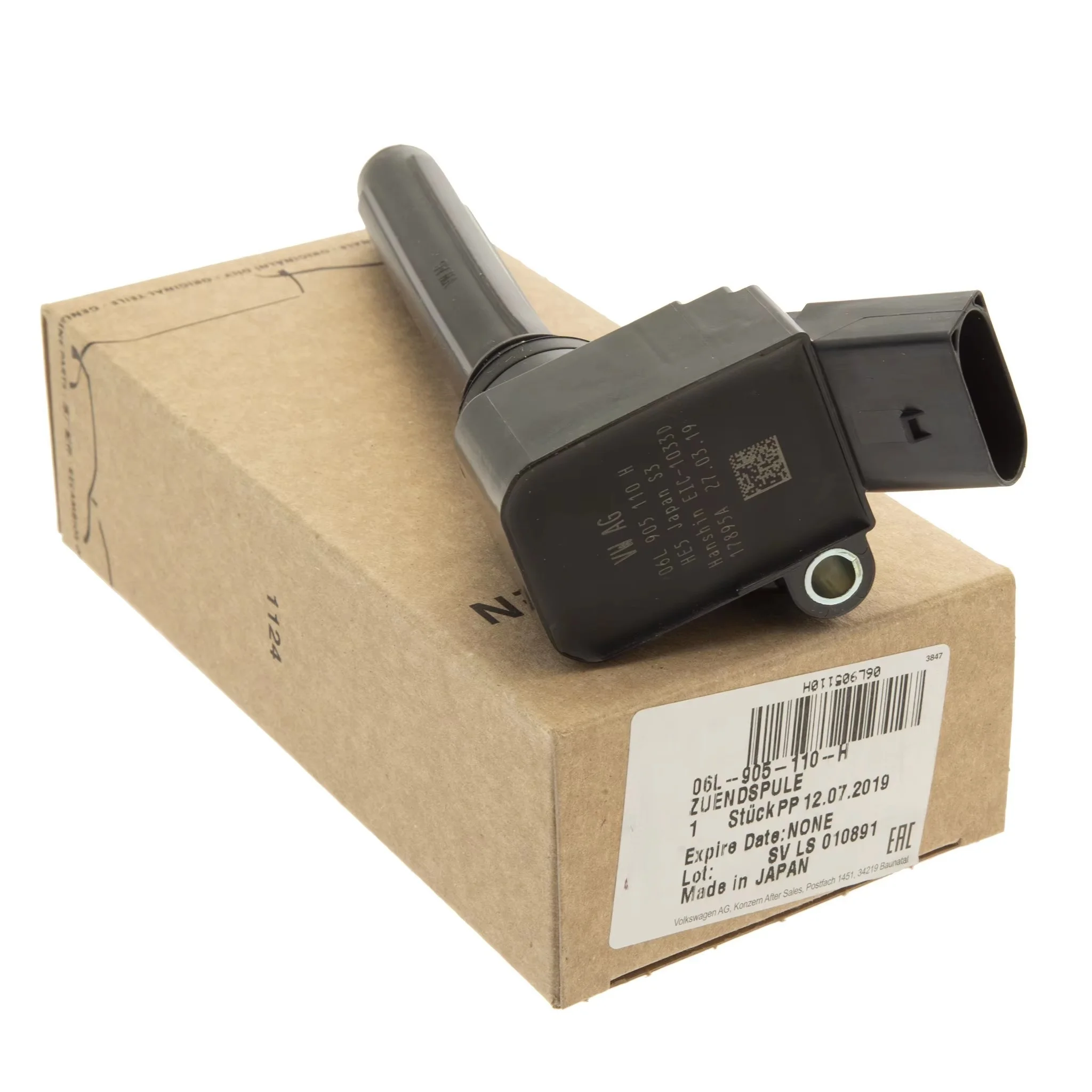 06H905110P Ignition coil for EA211 Audi A1 A3 Volkswagen Polo Golf MK7 Skoda Yeti Fabia New Tiguan Passat 1.2T1 4t