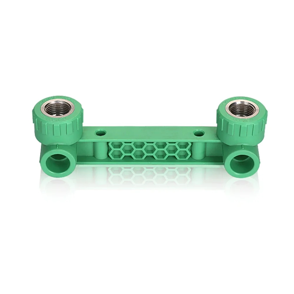 PPR Water Pipe Fittings Household 20*1/2 Green Double Inward Bend Gray 25*1/2 Conjoined Inner Bend