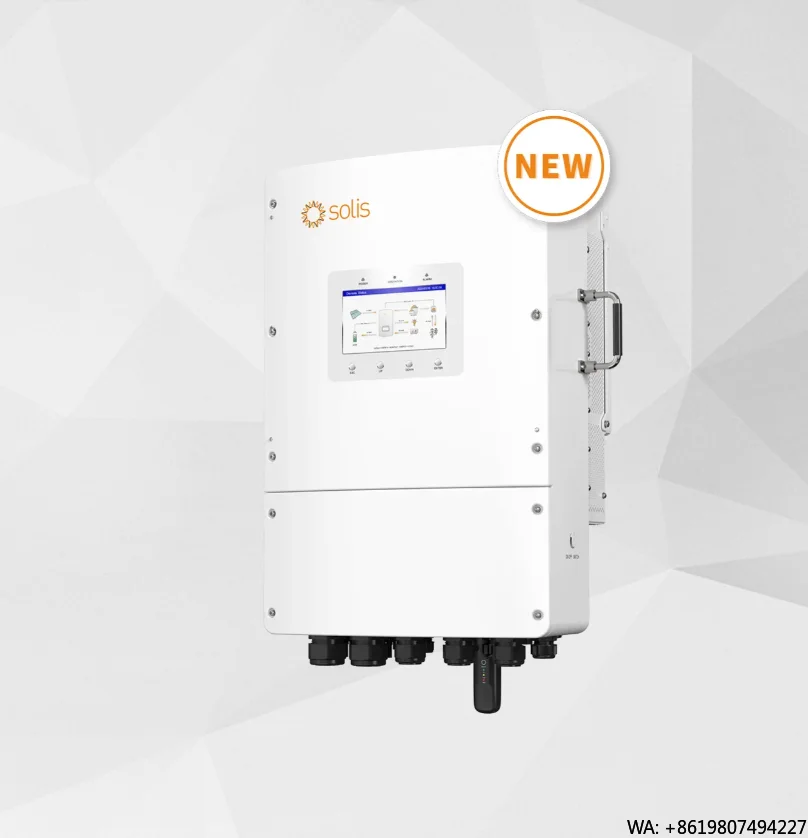 Hot Sale Factory Price Solis S6-EH3P10K02-NV-YD-L Hybrid Inverter 10KW 3 Phase 12KW 15KW High Efficiency 97.5% Li-ion/Lead-acid