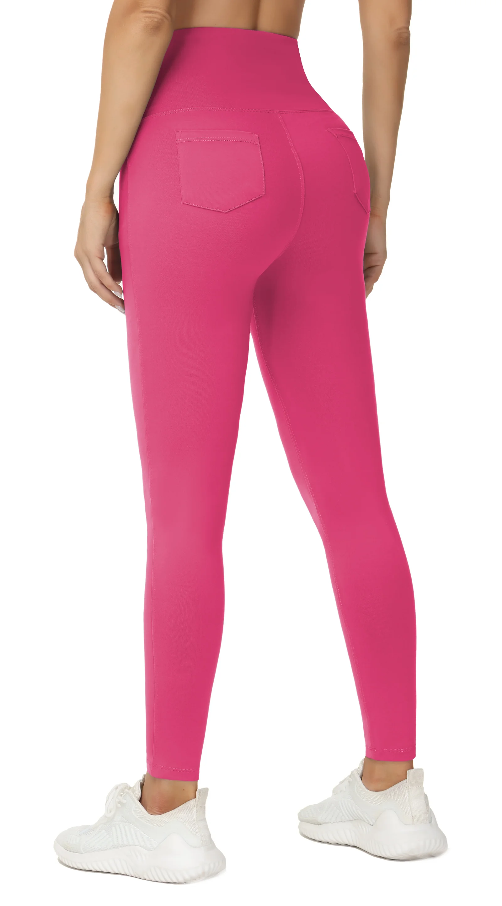 THE GYM PEOPLE Women's Casual Yoga Leggings High Waisted Tummy Control Workout Pants with 4 Pockets