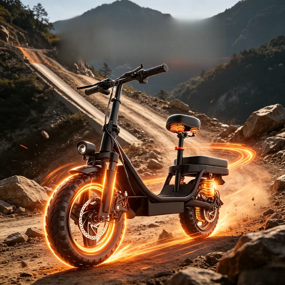 14 Inch 750W Adult Electric Bike UL2849 Certified,Factory Original,45° Climbing Urban Commute Ebike US Local Warehouse Shipping
