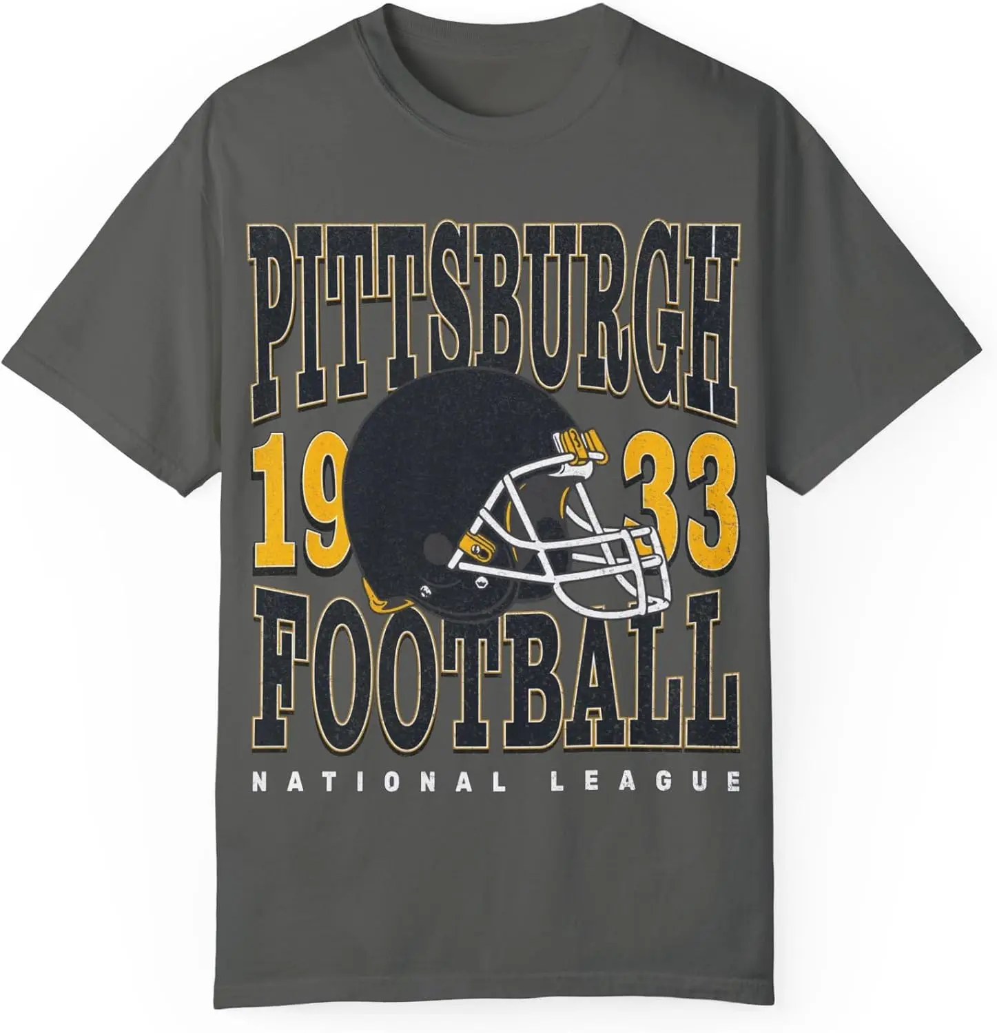 Pittsburgh Football Vintage Style Comfort Colors Shirt | Pittsburgh Football Tshirt | Pittsburgh Football Gift