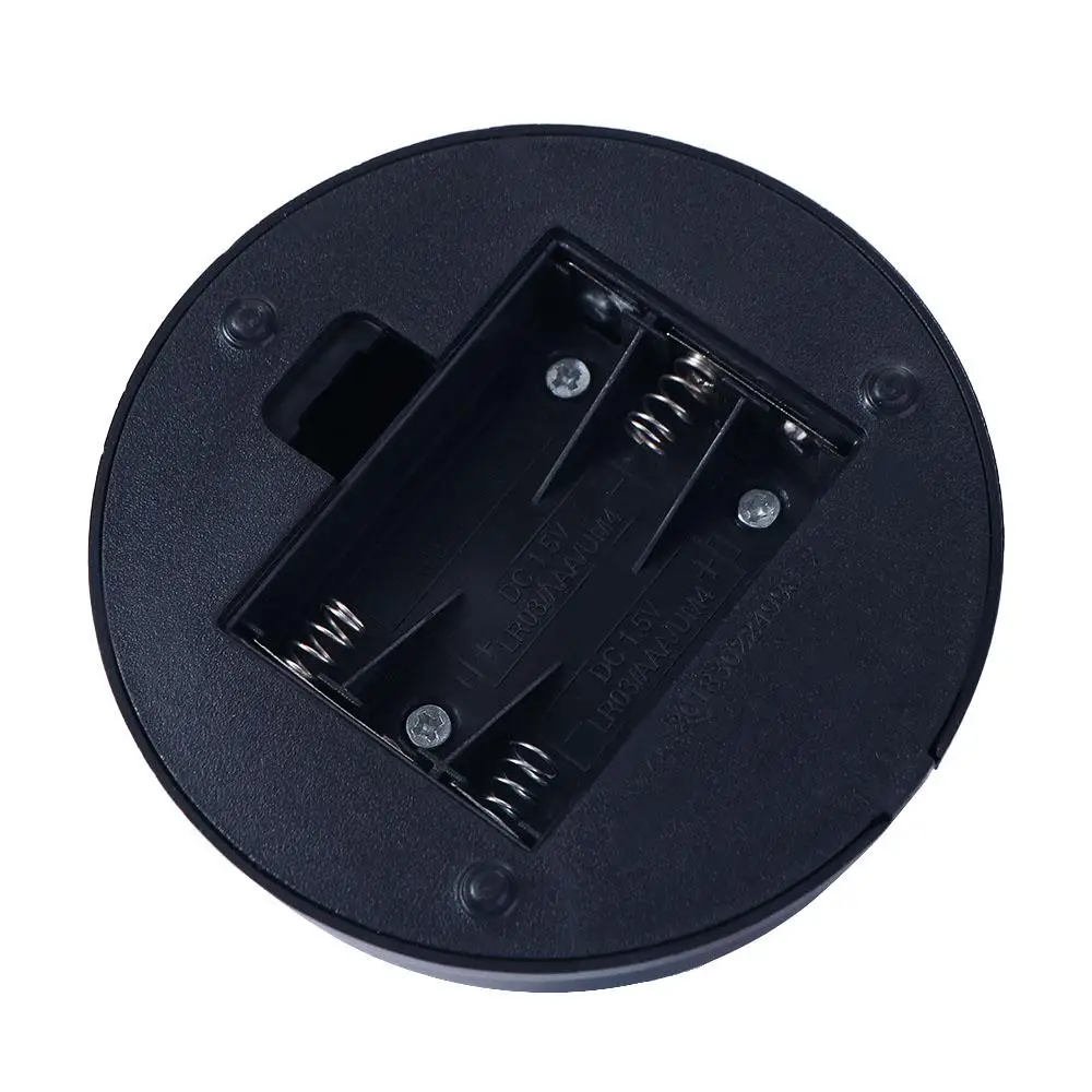 

Корпус на батарейках, сделай сам, черный реквизит для фотосъемки, подарок, демонстрирующий светящийся цоколь, хрустальный светильник, подставка, светодиодный орнамент