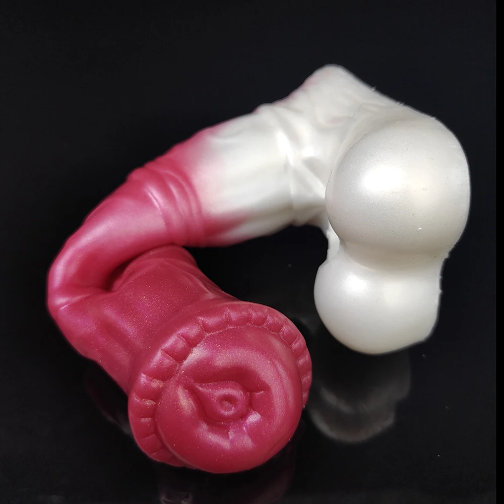 FAAK Fantasy Horse Penis Sleeve Strecthable Size S L Silicone Sheath Sex Toys For Men Hollow Dildo Cock Enlargement & Extender