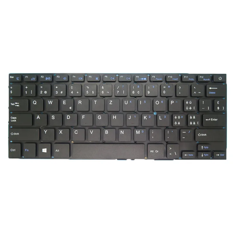 

Клавиатура ноутбука Polaroid MPC1445PJE04.143 MP1432PR001.158 без рамки, черная, швейцарская SW