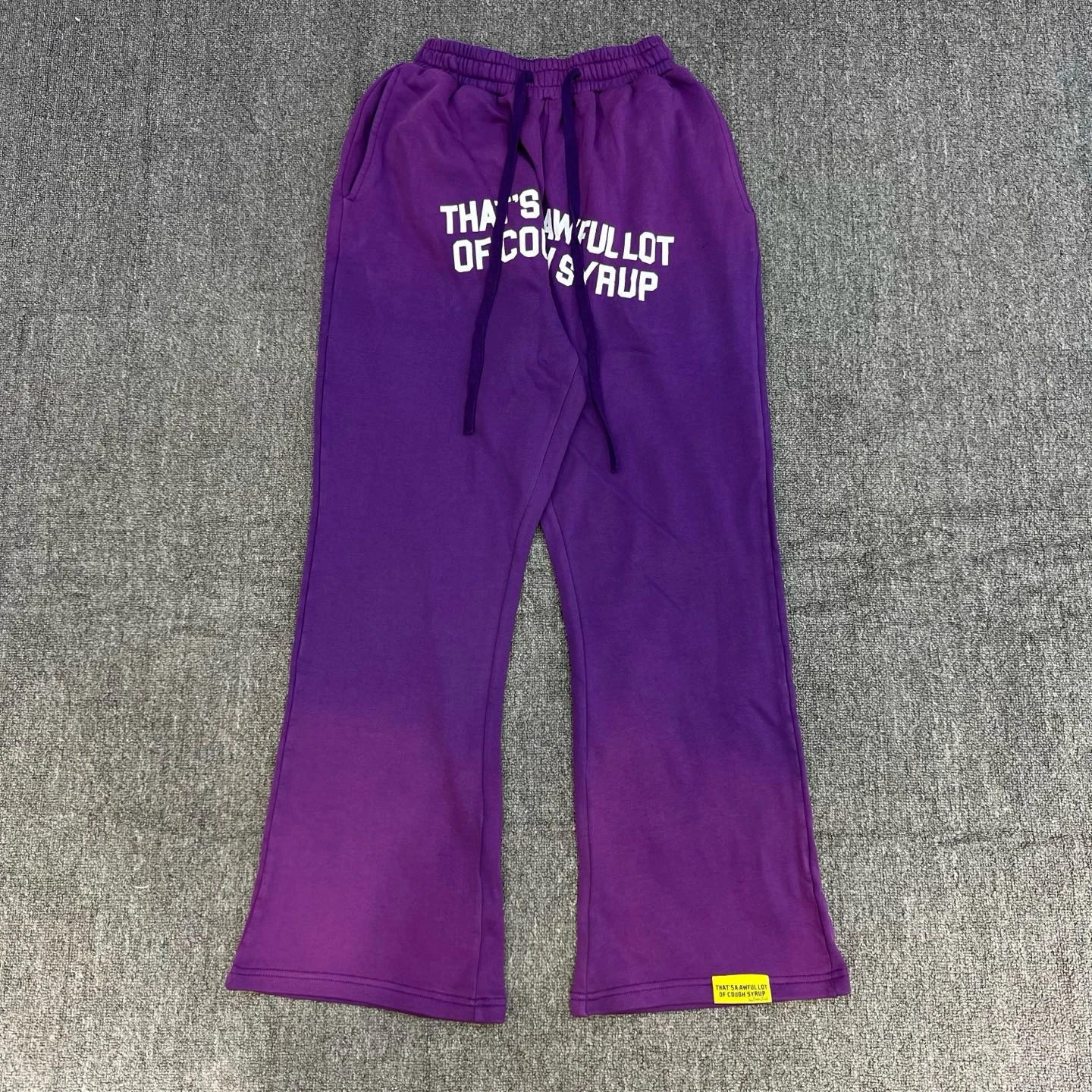 

Street Style Crack Print Men's Women's Casual Long Pants Summer Loose Fit Bell Bottoms Teenage Fashion Casual Wear