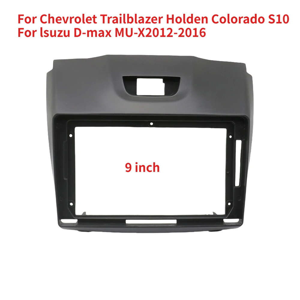 

9-дюймовая автомобильная рамка для Chevrolet Trailblazer Holden Colorado S10 Isuzu D-max MU-X 2012-2016 стерео комплект приборной панели