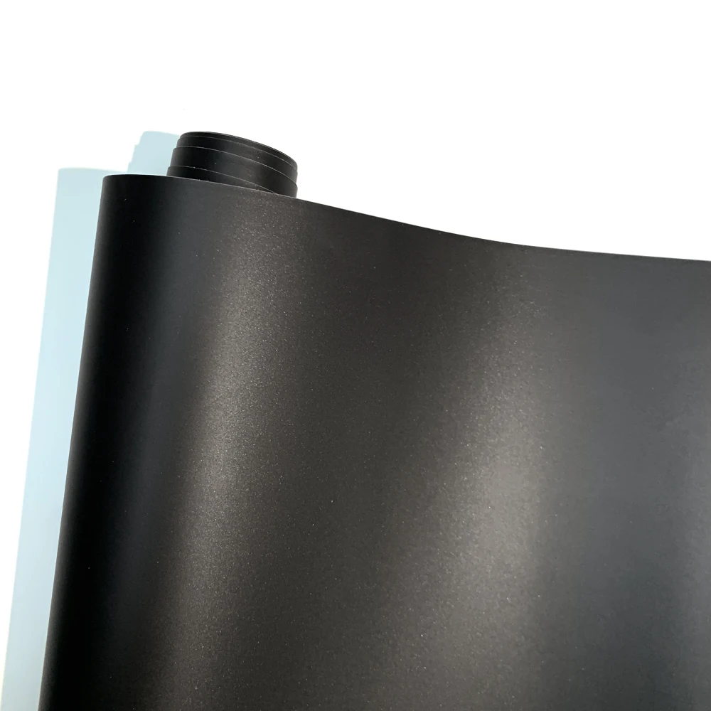 PVC-Auto-Vinylfolie, wasserdicht, mattschwarz, Satin-Aufkleber, dekorative Folie für Zuhause, LKW, Motorrad, Laptop, Autozubehör