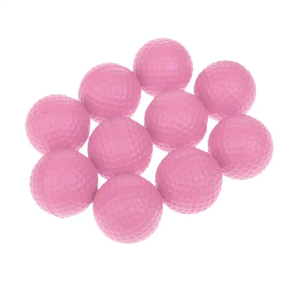 Foam Golf Practice Ball PU Material Elastic Training Aid Mini Golf Balls for Indoor Golf Equipment Bulk Set
