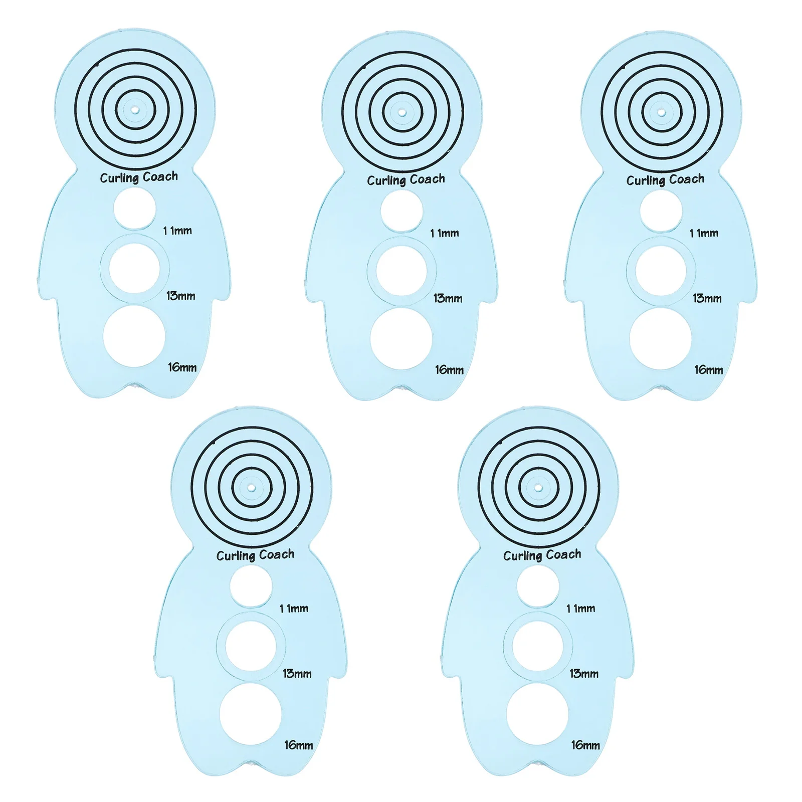 5 قطع من أدوات تجعيد الورق، تصميم مريح، جهاز لف الورق سهل الاستخدام، مستلزمات صناعة البطاقات اليدوية