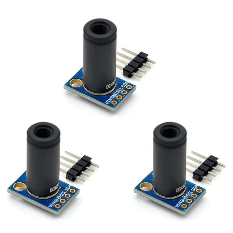 【BRAND NEW】3X MLX90614ESF MLX90614 MLX90614-DCI Contactless Temperature Sensor Module Compatible