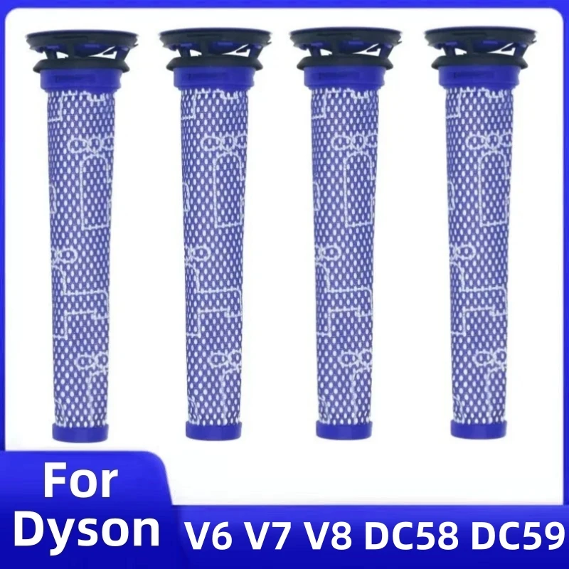 Hepa Filter For Dyson V6 V7 V8 DC58 DC59 DC61 DC62 DC74 Replaces Washable HEPA Filter Cordless Vacuum Cleaner Parts