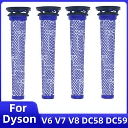 Hepa Filter For Dyson V6 V7 V8 DC58 DC59 DC61 DC62 DC74 Replaces Washable HEPA Filter Cordless Vacuum Cleaner Parts