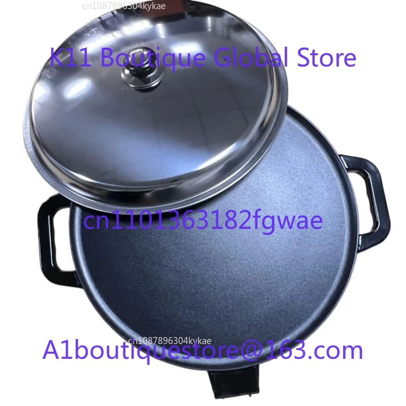 220V 60Hz Mitad and Mogogo of Electric Crepe and Pancake Makers for Injera Mitad Pancake Griddles 1350W