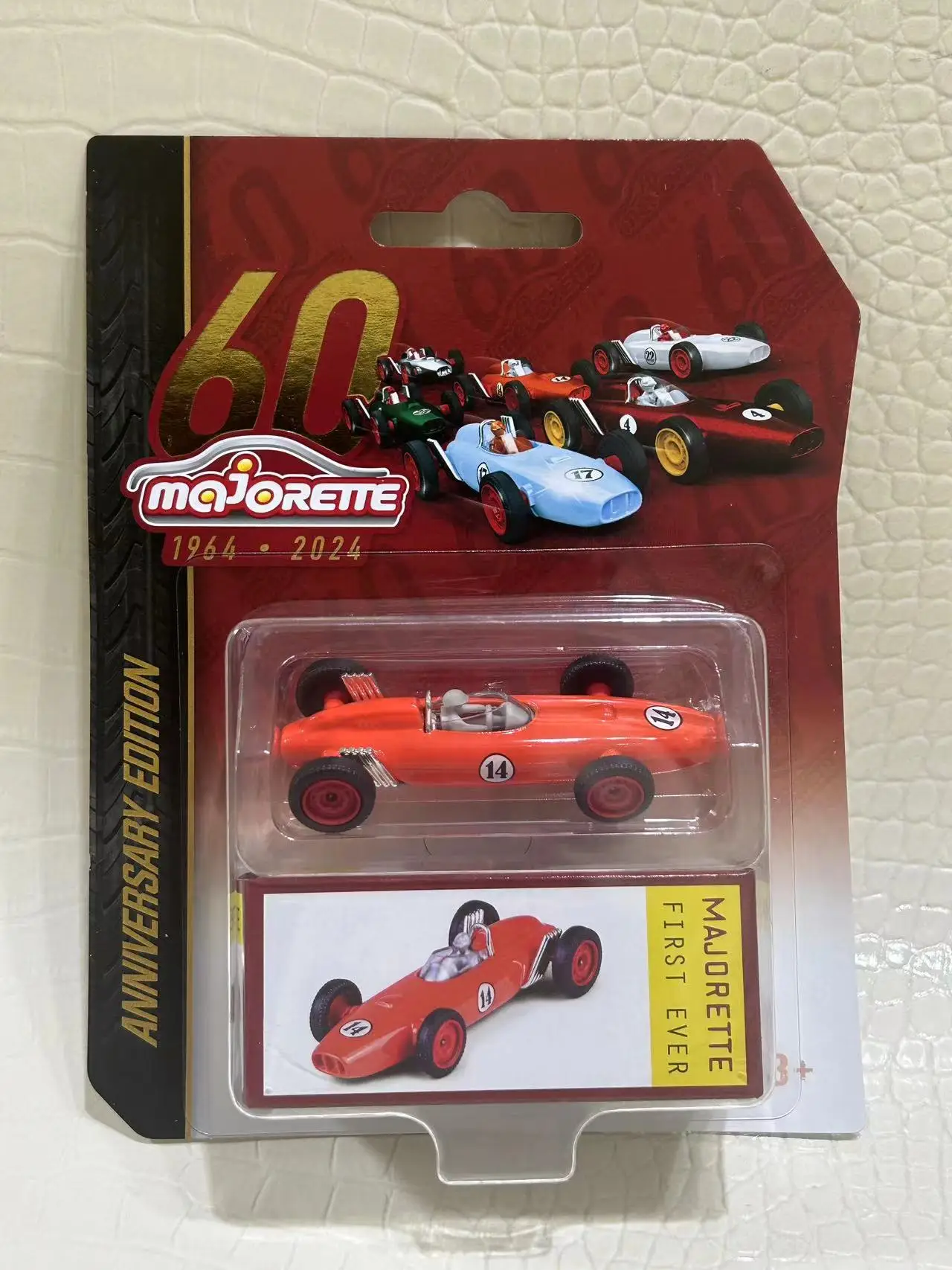 Majorette 120282D 1/64 FIRST EVER 60th anniversary Racing Diecast Model Car Kids Toys Gift