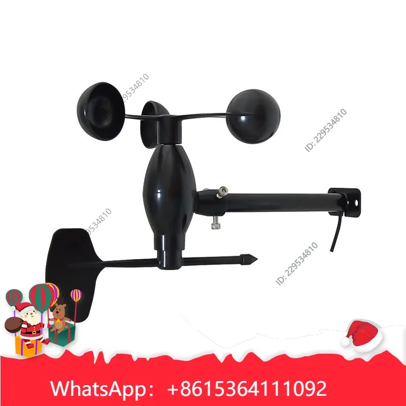 Integrated wind speed and direction sensor detector meteorological environment measuring instrument outdoor monitoring equipment