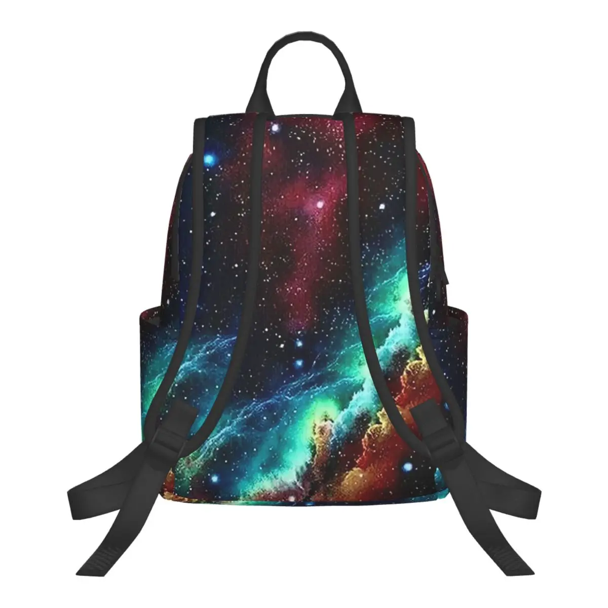 Constellation Star Clusters Galaxies Print Student Backpack School Bag Hiking Travel Daypack for Boys Girls Bookbag Shoulder Bag