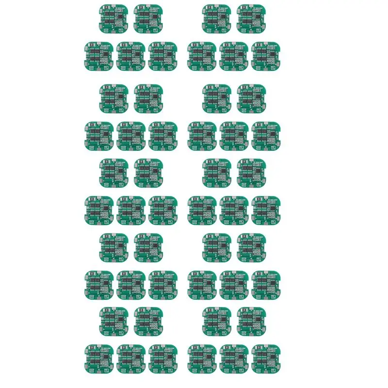 

Efficient 50 Pcs 4S BMS 8A 14.8V 18650 Li- Lithium Battery Charge Board Square PCB Short Circuit Protection For Drill Motor