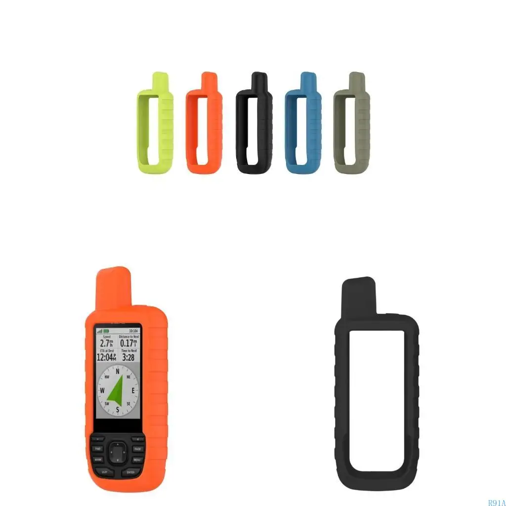 R91A водонепроницаемая крышка с царапина, устойчивая к коже для GPSMAP 66S 66 -й велосипедной навигации