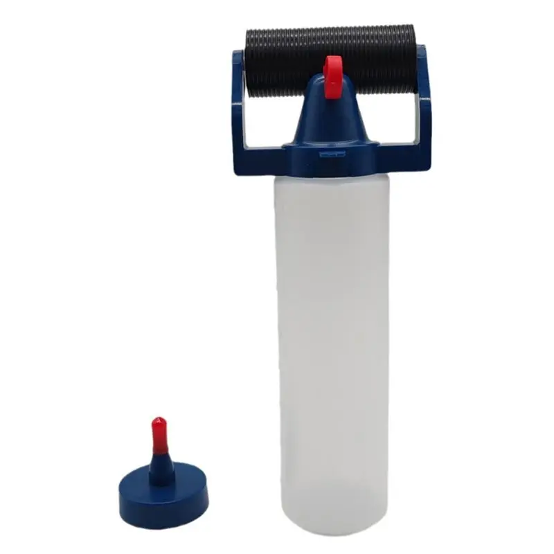 ABUP-8Oz Glue Bottle Withglue Roll Glue Container Dispense Plastic Applicator Bottle Forwoodworking Painting DIY Tool