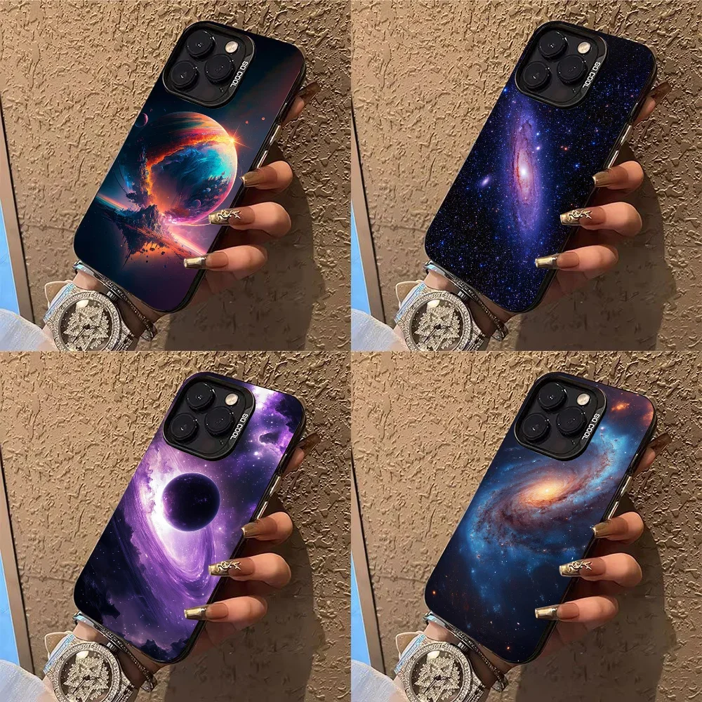 

Space For Galaxy Universe Phone Case Phone Case For iPhone 14 16 15 11 12 13 Pro Max Mini Plus Shockproof Cover