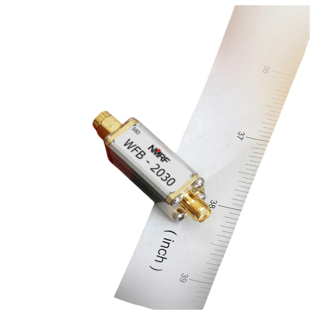 

2000-3000MHz LC Discrete Components Ultra-Wideband Bandpass Filter, Small Volume, SMA Interface