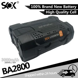 BA2800 Replacement for EGO 56V Battery,Compatible with BA4200T BA4200 BA1400 BA1400T BA2800T BA5600T Lithium Ion Battery 3.0Ah