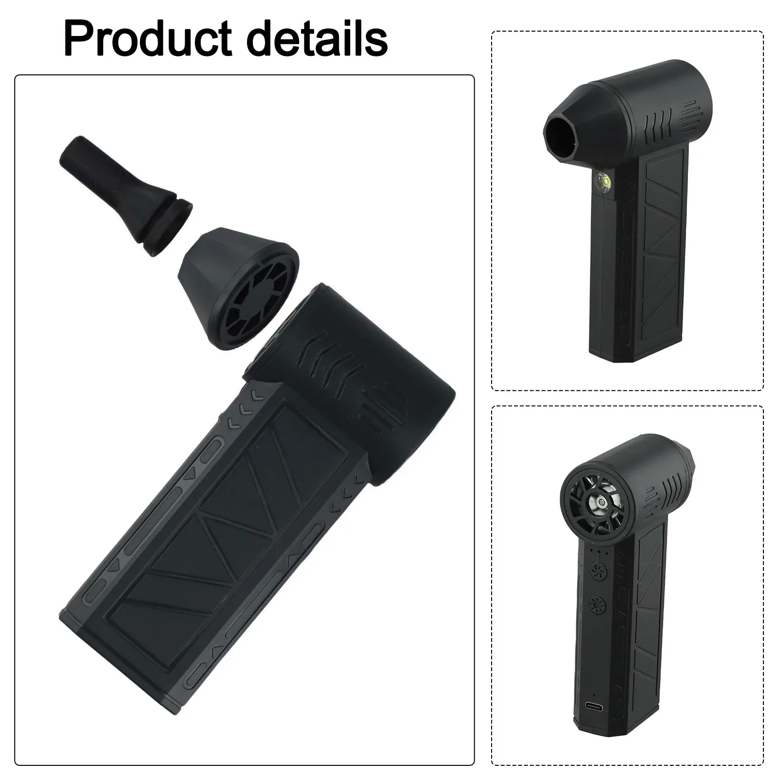 

Эффективный турбовентилятор с передовой бесщеточной технологией двигателя, 110000 об/мин и четырьмя скоростными режимами для оптимального комфорта