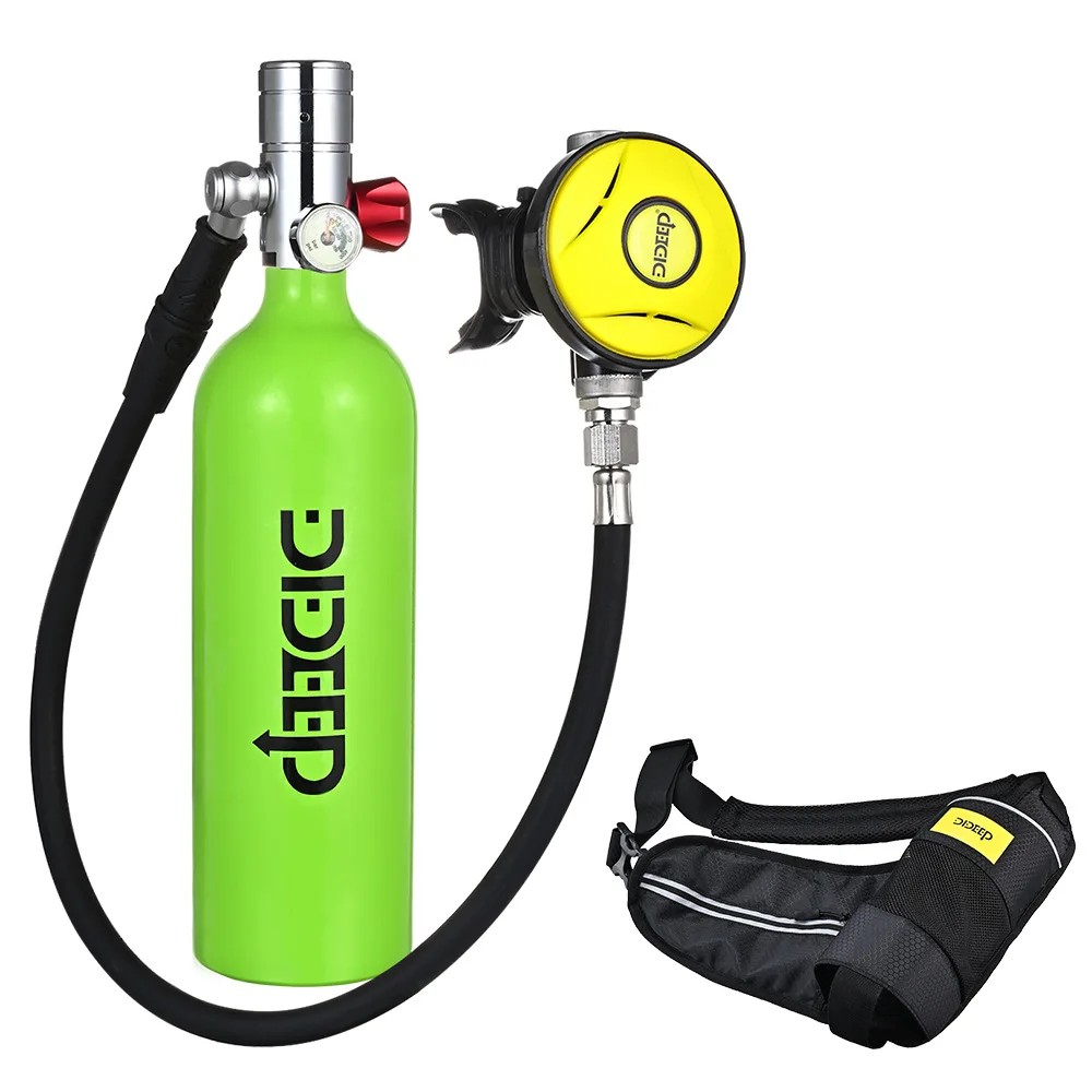 

DIDEEP X4000Pro 1L Portable Scuba Diving Oxygen Tank Underwater Breather