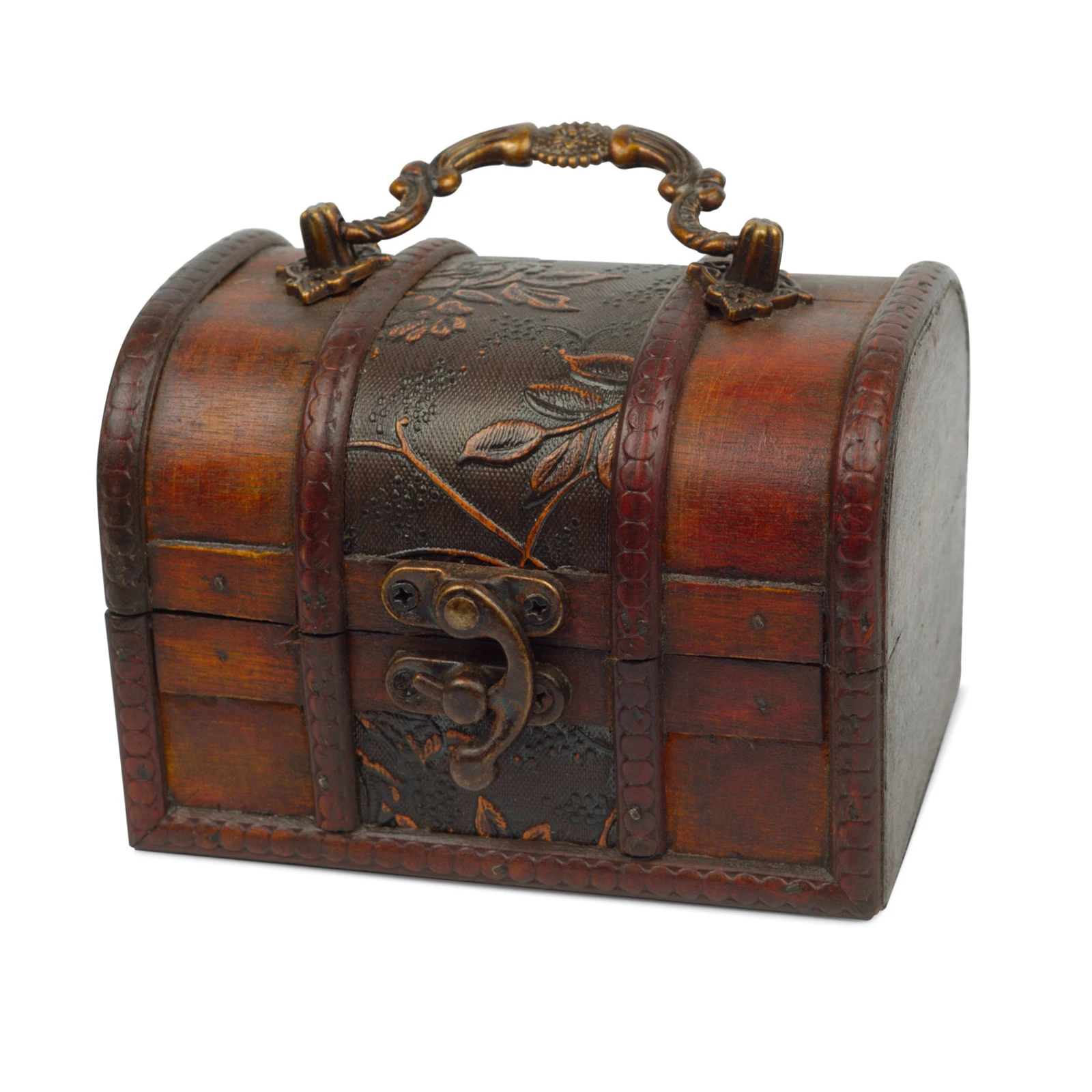 40pcs Tin Box Buckle Latch Hook Right Wooden Case Latches Lock Vintage Brass Plated Hardware Swing Arm Hasp Jewelry Box