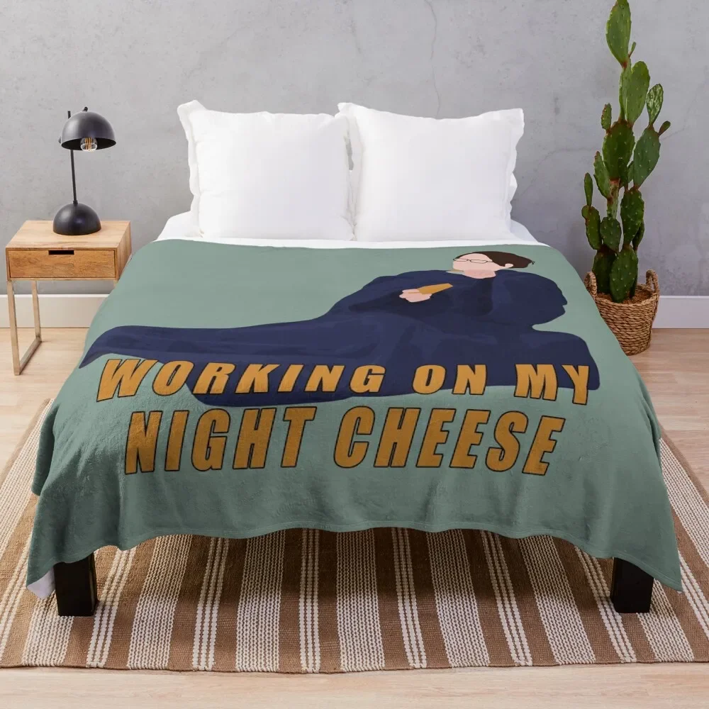 

Working on my night cheese Throw Blanket cosplay anime Blankets Sofas Of Decoration Comforter Multi-Purpose Blankets