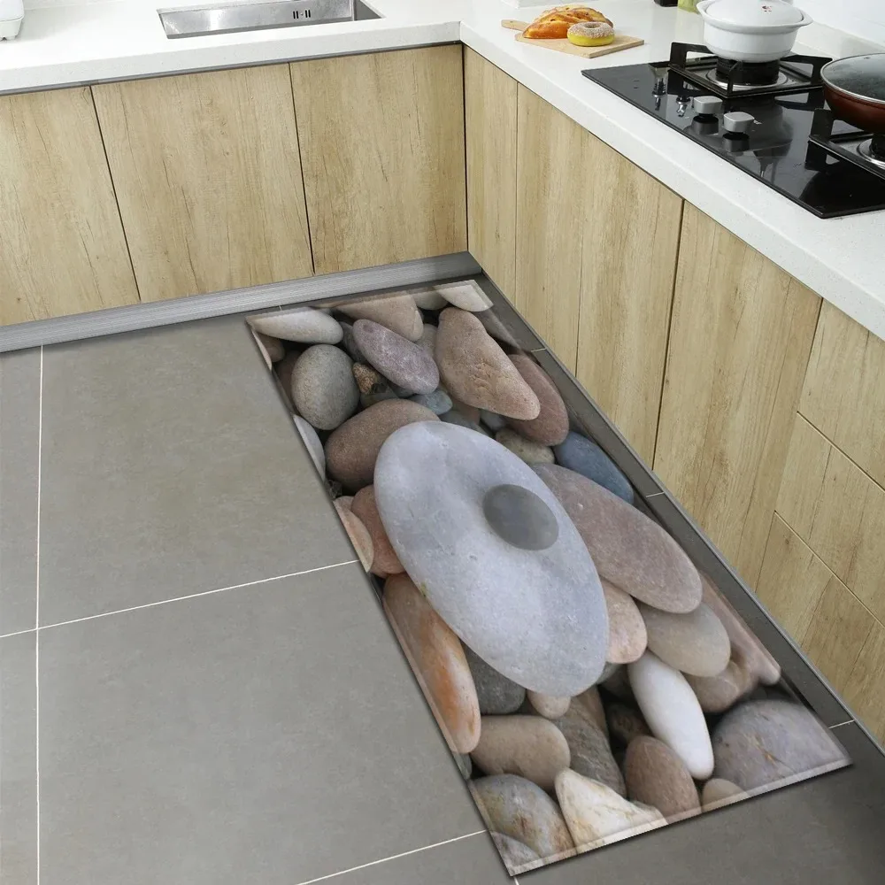 

Pebble Pattern Home Kitchen Floor Mat Door Front Decoration Floor Mat