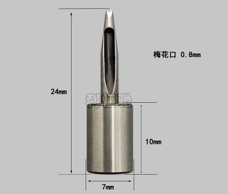 Genuine leather punching knife handmade tool