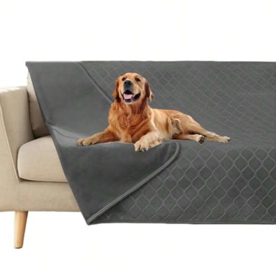 

【New Arrival】Waterproof Dog Couch Cover, Quilted Pet Sofa Protector for Large Dogs