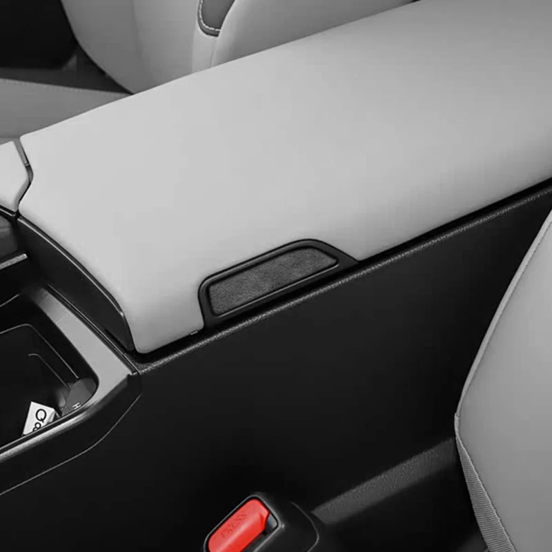 

Made of Alcantara For Lexus ES200 ES300h (2018-2026) Armrest Boot Button Trim Sticker Anti Scratch Car Interior Tuning Accessory