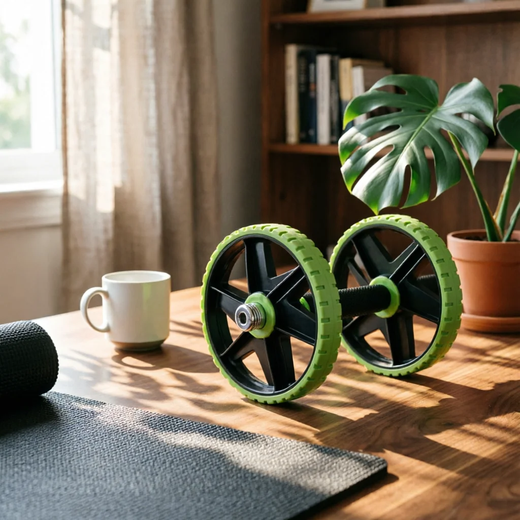 roue-abdominale-multifonction-avec-cordes-rouleau-d'exercice-abdominal-poignees-ergonomiques-equipement-d'entrainement-avec-resistance-integree