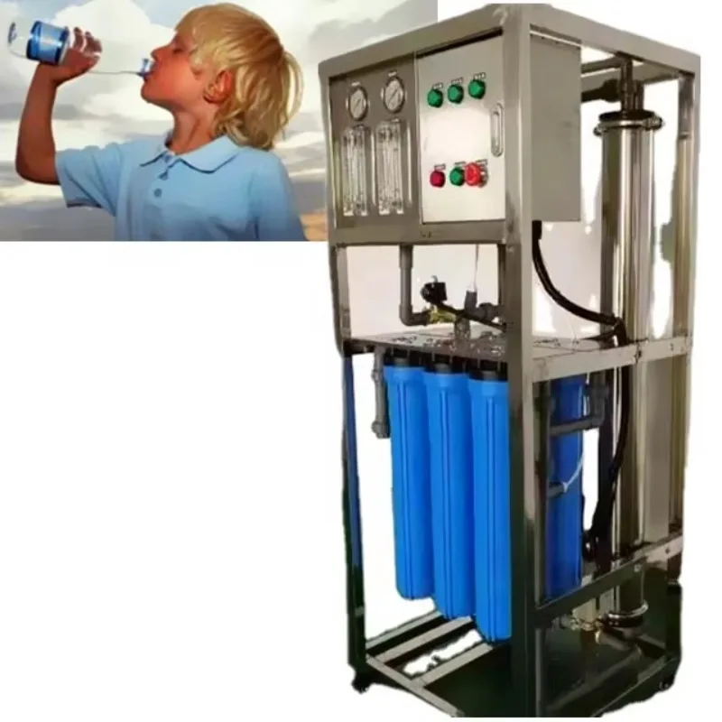 

River Lake Ro ultra Reverse Osmosis Well Mini Certified Commercial Drinking Water Filtration System Desalination Machine 500lph