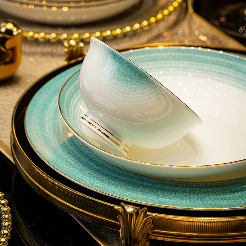Bowls, Household 2025 New Cutlery Set High-end Cutlery Set