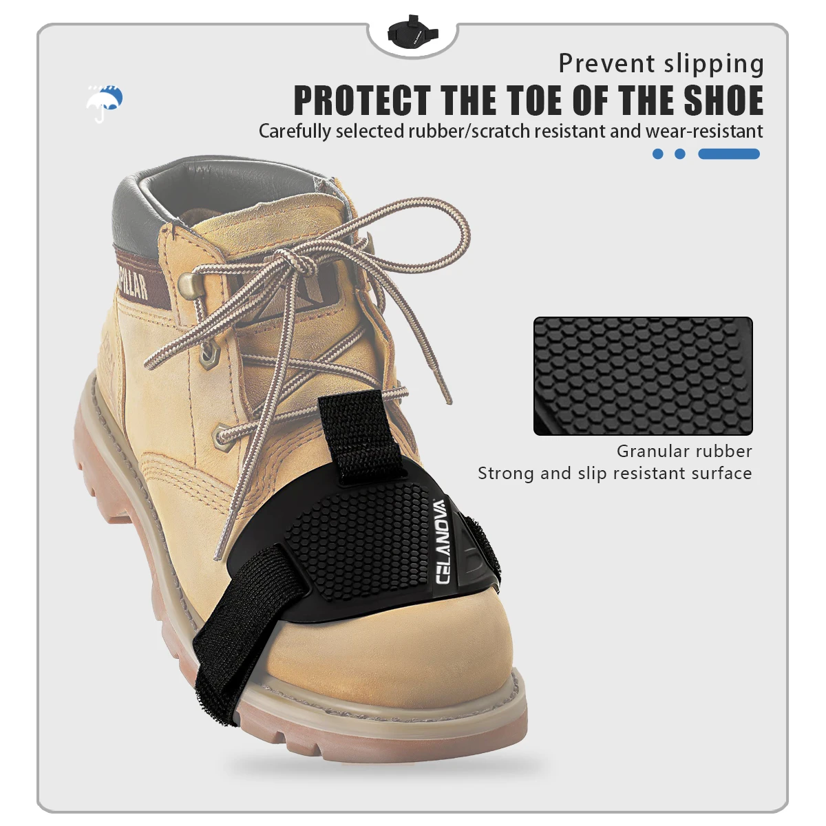 Universal Motorcycle Shoe Cover Guards Motorbike Gear Shift Pad Anti-slip Durable Boot Protector Anti-skid Gear Shifte