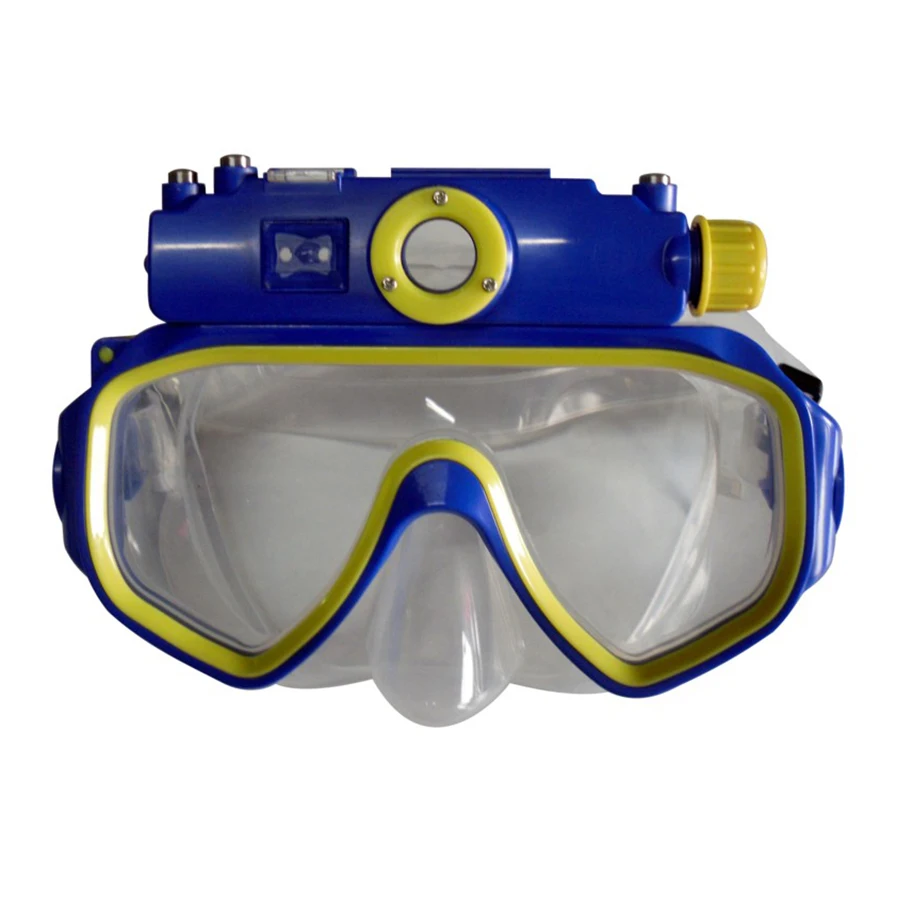 HD720P Scuba Digital Video Diving Mask With Rechargeable Lithium Battery