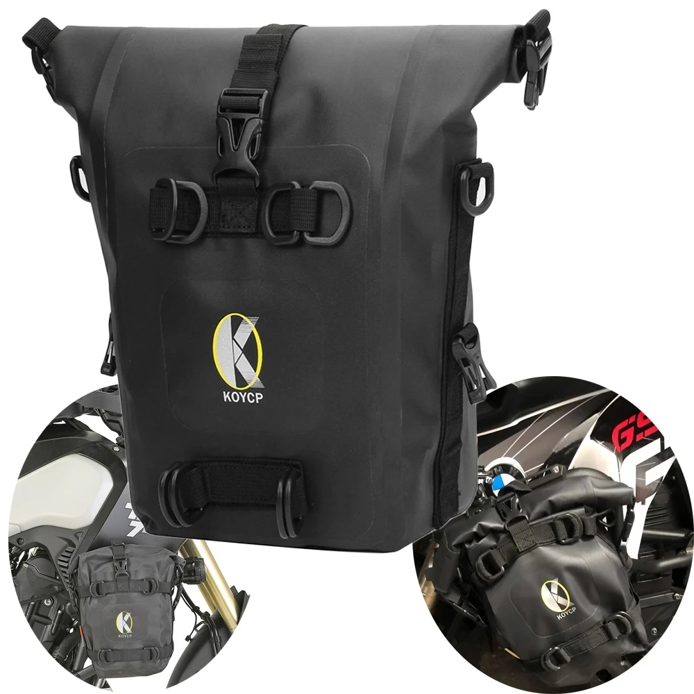 Motorcycle Bag For Benelli TRK502 X BJ500GS-A Waterproof Engine Guard Side Bags Bumper Tools Multifunction Package Accessories