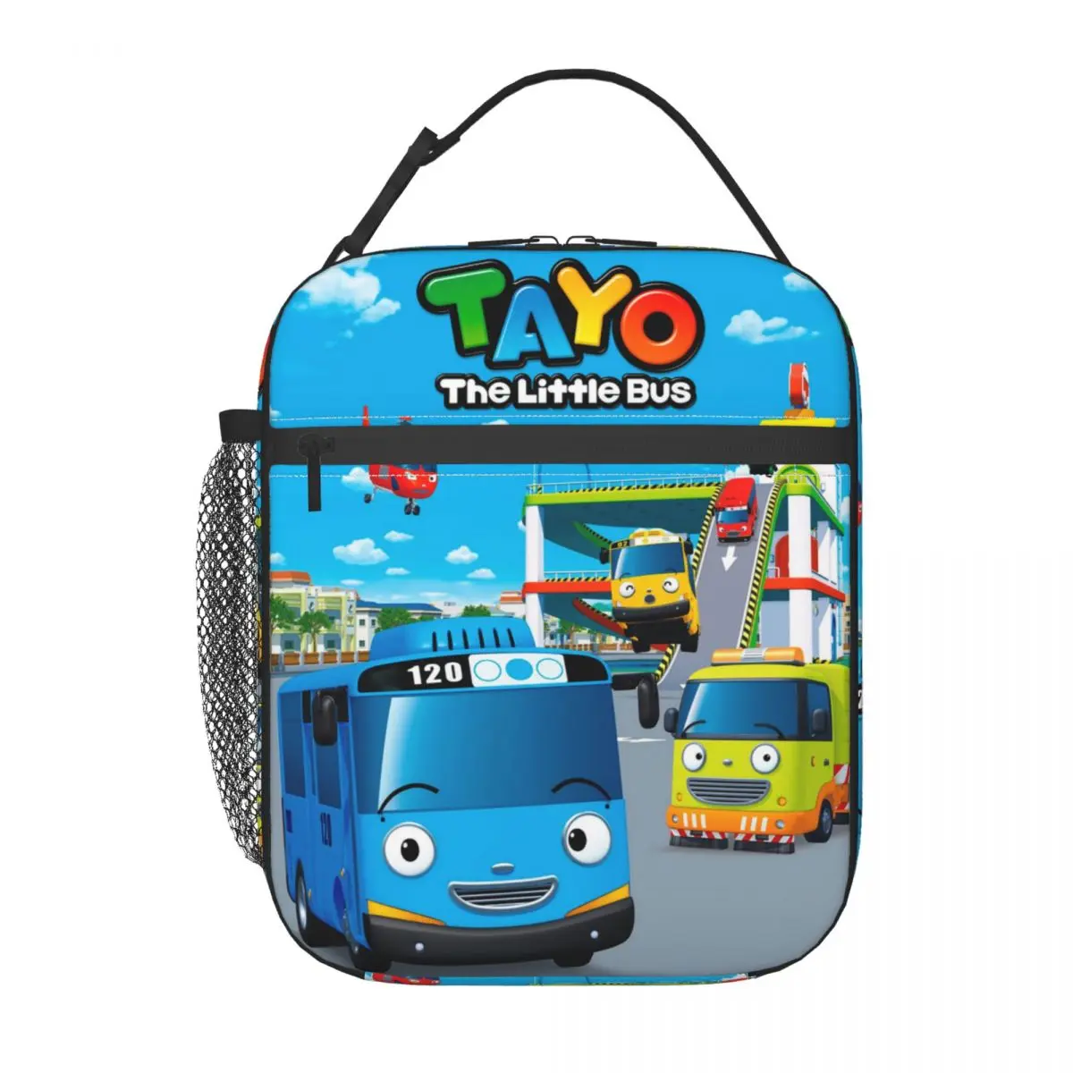 

Tayo The Little Bus аниме изолированная сумка для обеда мультфильм милая новинка коробка для хранения еды многоразовый холодильник термокоробки для обеда путешествия