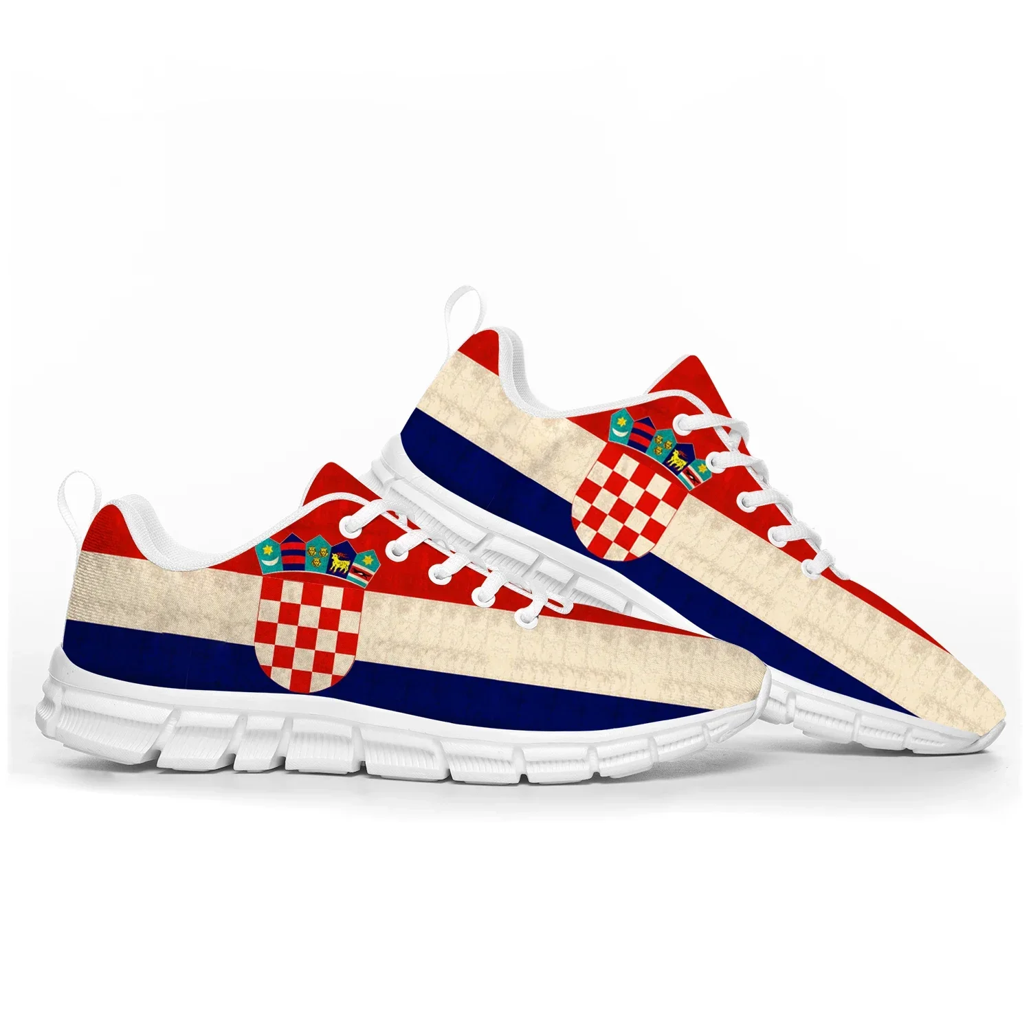 Kroatische Vlag Sportschoenen Heren Dames Tiener Kinderen Sneakers Croatia Casual Custom Hoge Kwaliteit Paar Schoenen