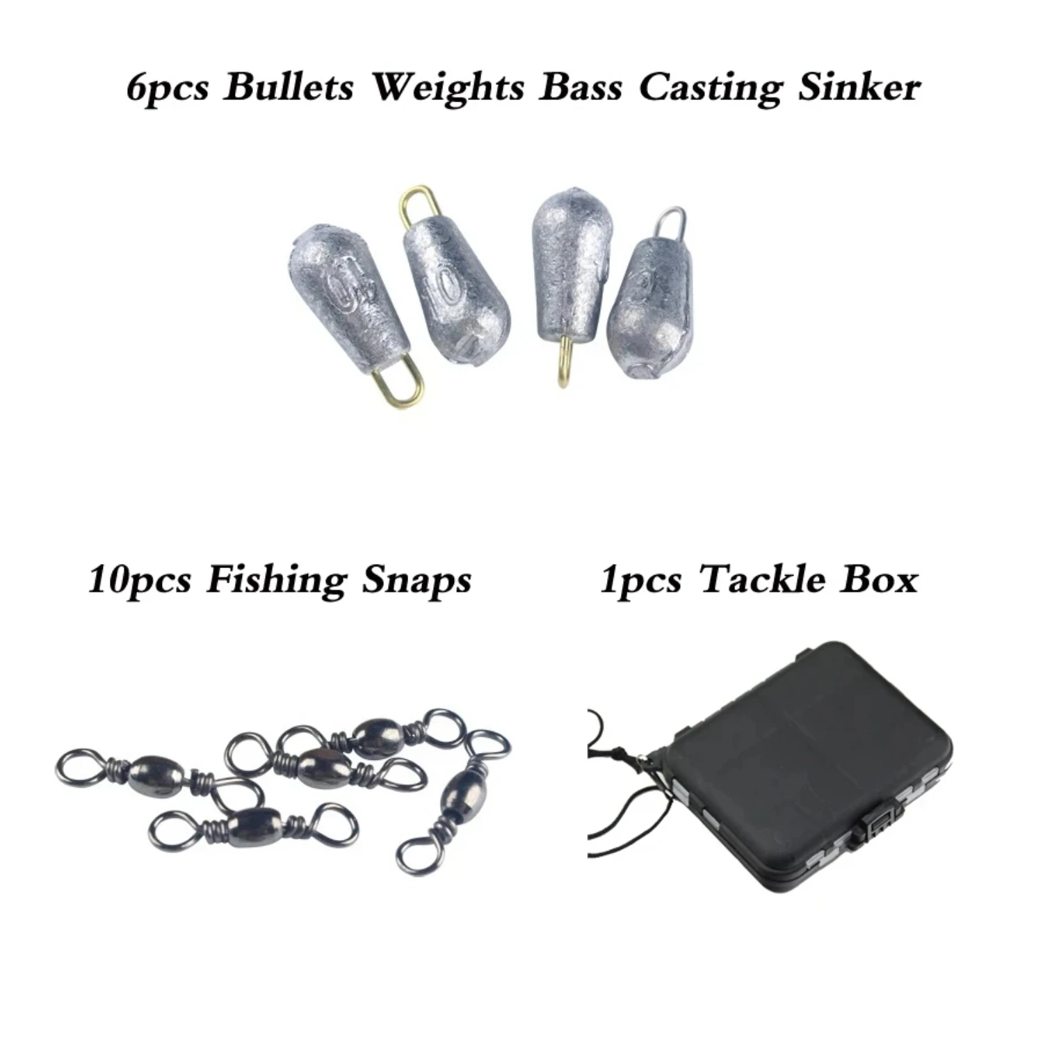 مجموعة ملحقات الصيد بما في ذلك أوزان حوض الصيد الكرنك والمحامل ودوارات الصيد والألواح وصندوق معدات الصيد #5