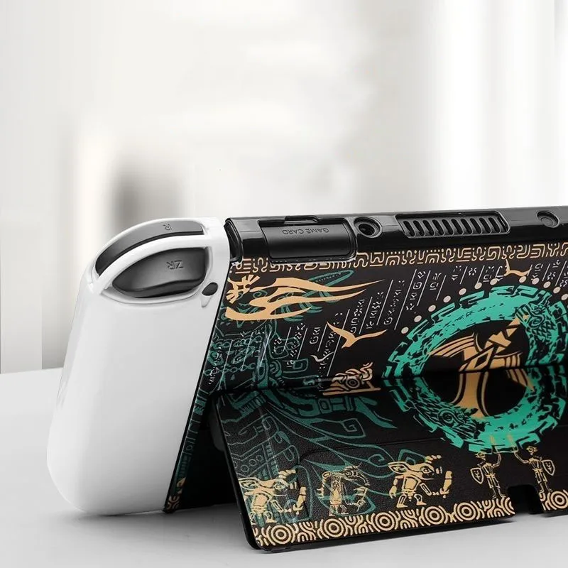 2025 New Limited Hard Shell Case for Switch Oled Console, Anti-slip Protection Skin Case for NS Oled Joy Con Controller