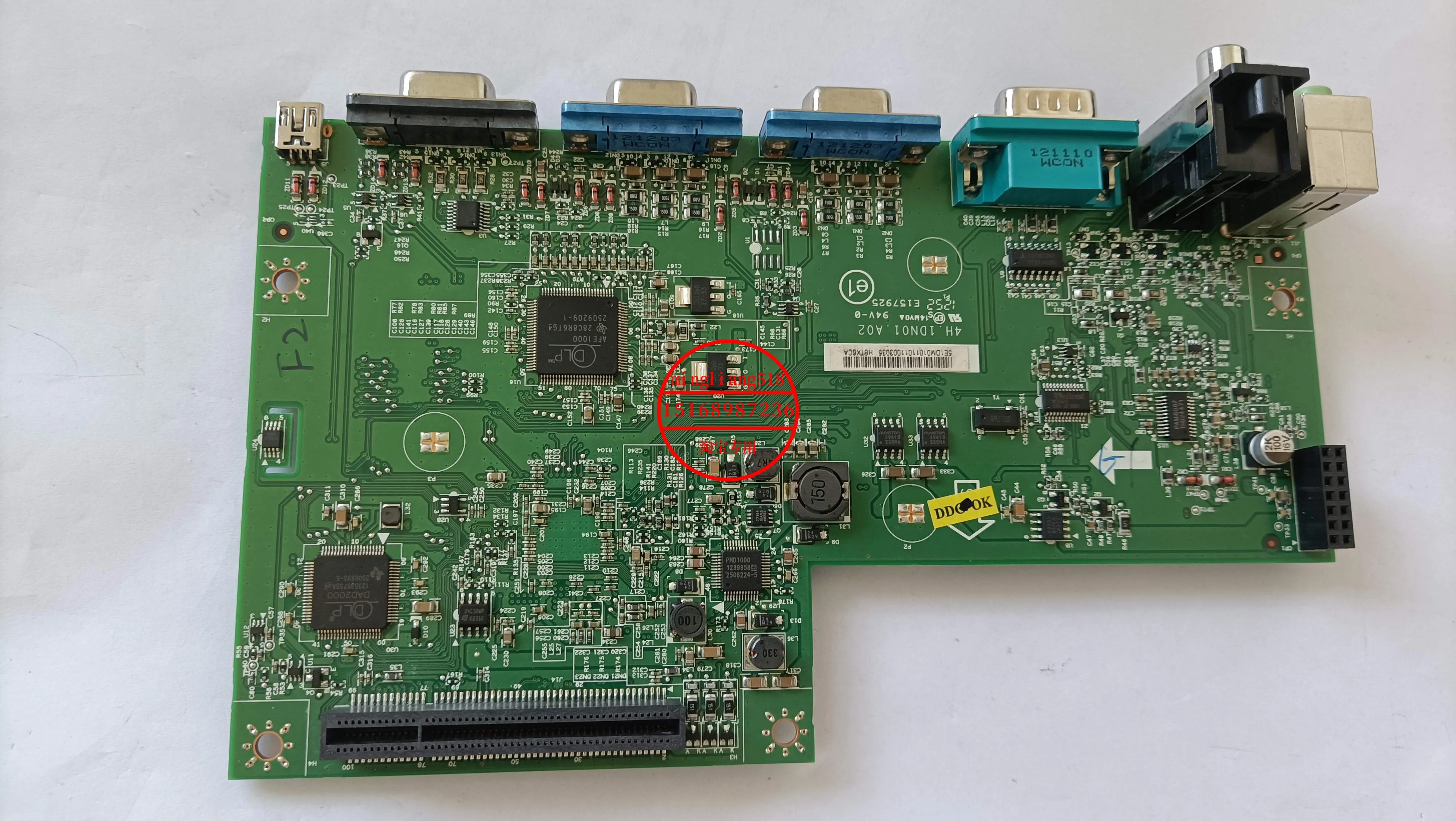 AWO استبدال العارض اللوحة الرئيسية ل Benq MS500-V TS500 TS5275 BP5125C BPS527 EP5127 MS500 + MS500 أجهزة العرض