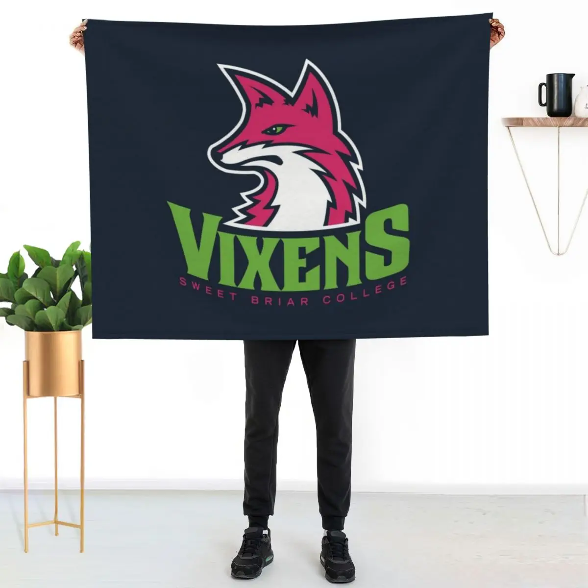 Sweet Briar College Throw Blanket Thin Sofa Throw Moving Weighted halloween warm for winter Blankets