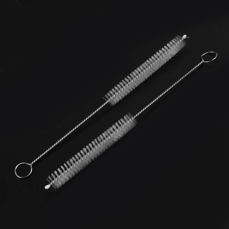 10 шт 10 мм диа химический тест-трубка бутылка нейлоновая моющая щетка инструмент белый