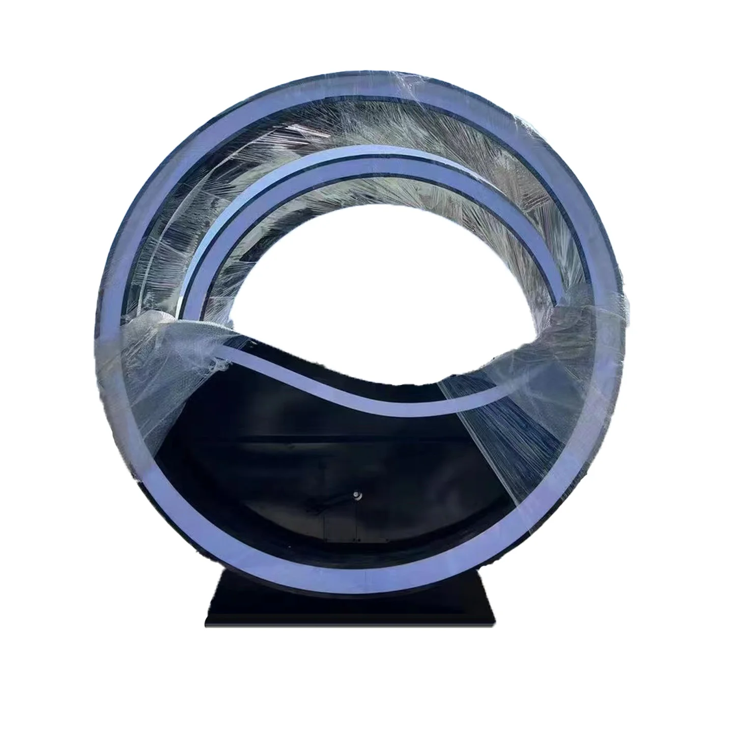 One-of-a-Kind Creative Interactive Steel & Aluminum Cycling Fountain Outdoor Water Ride Amusement Equipment for All Ages